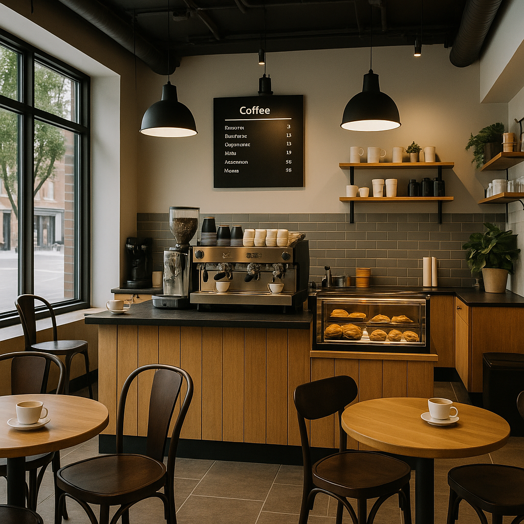 Vintage Cafe Interior