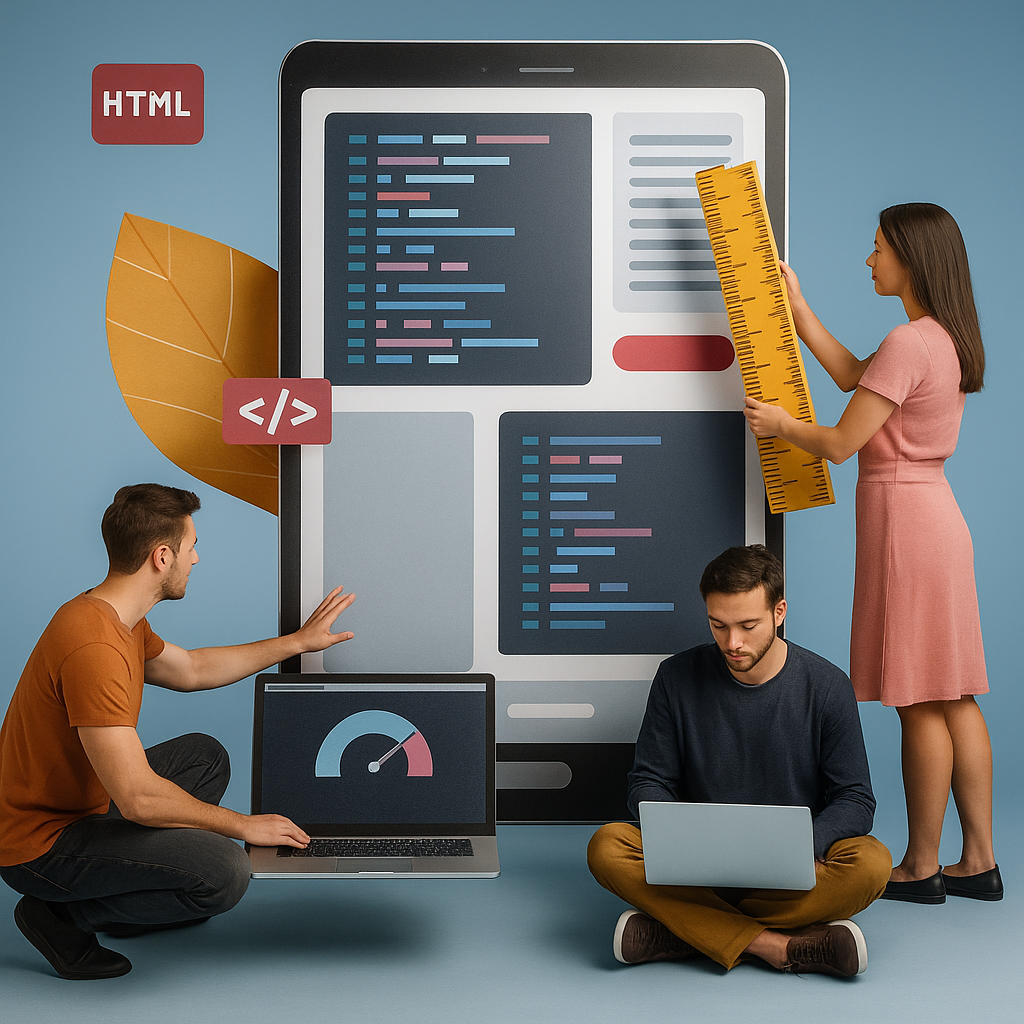 Web Development Illustration